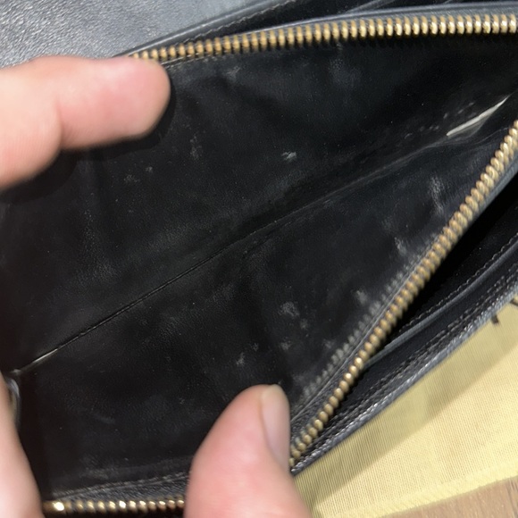 Louis Vuitton noir Suhali leather le favori wallet organizer - Picture 9 of 12